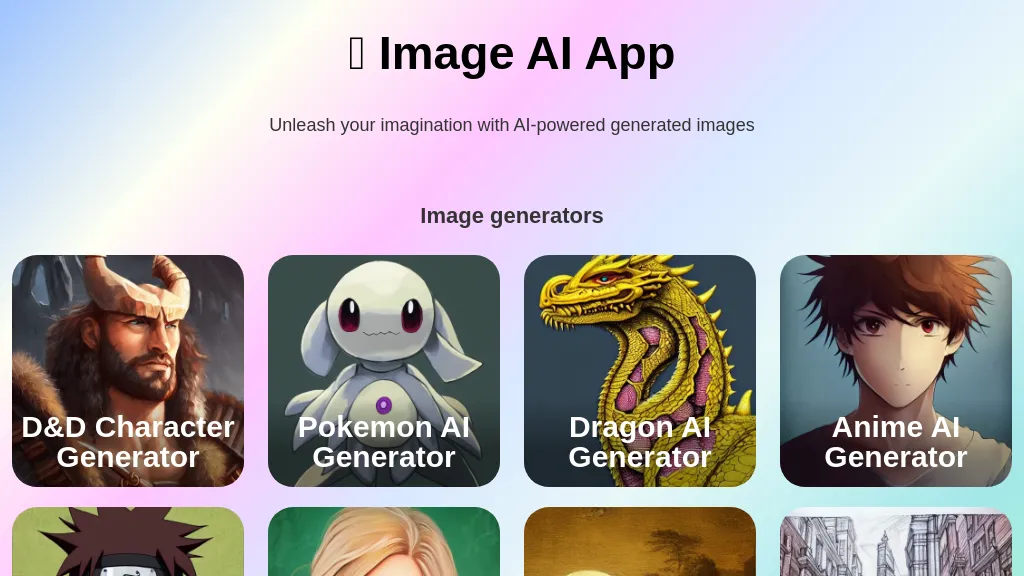 Image AI App